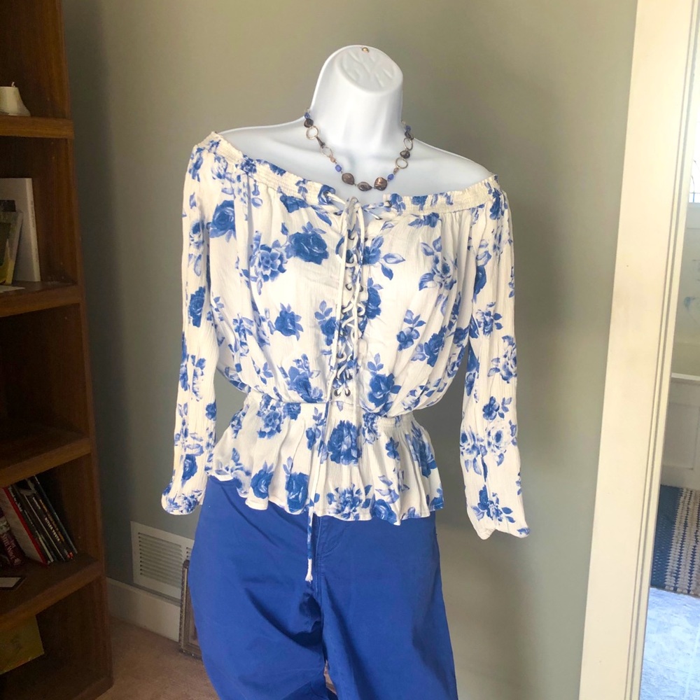 Gimmicks Peasant Blouse